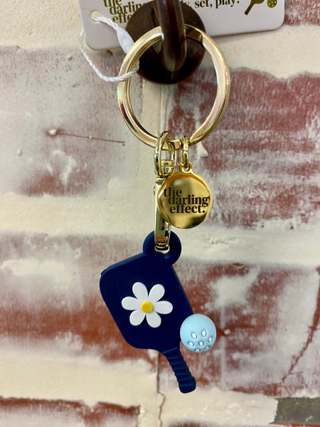 Darling Effect Pickleball Keychain