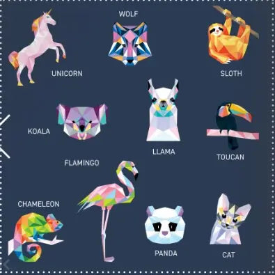 My Sticker Painting-Cool Animals