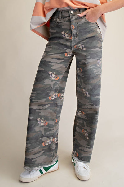 Oaklyn Camo Jeans