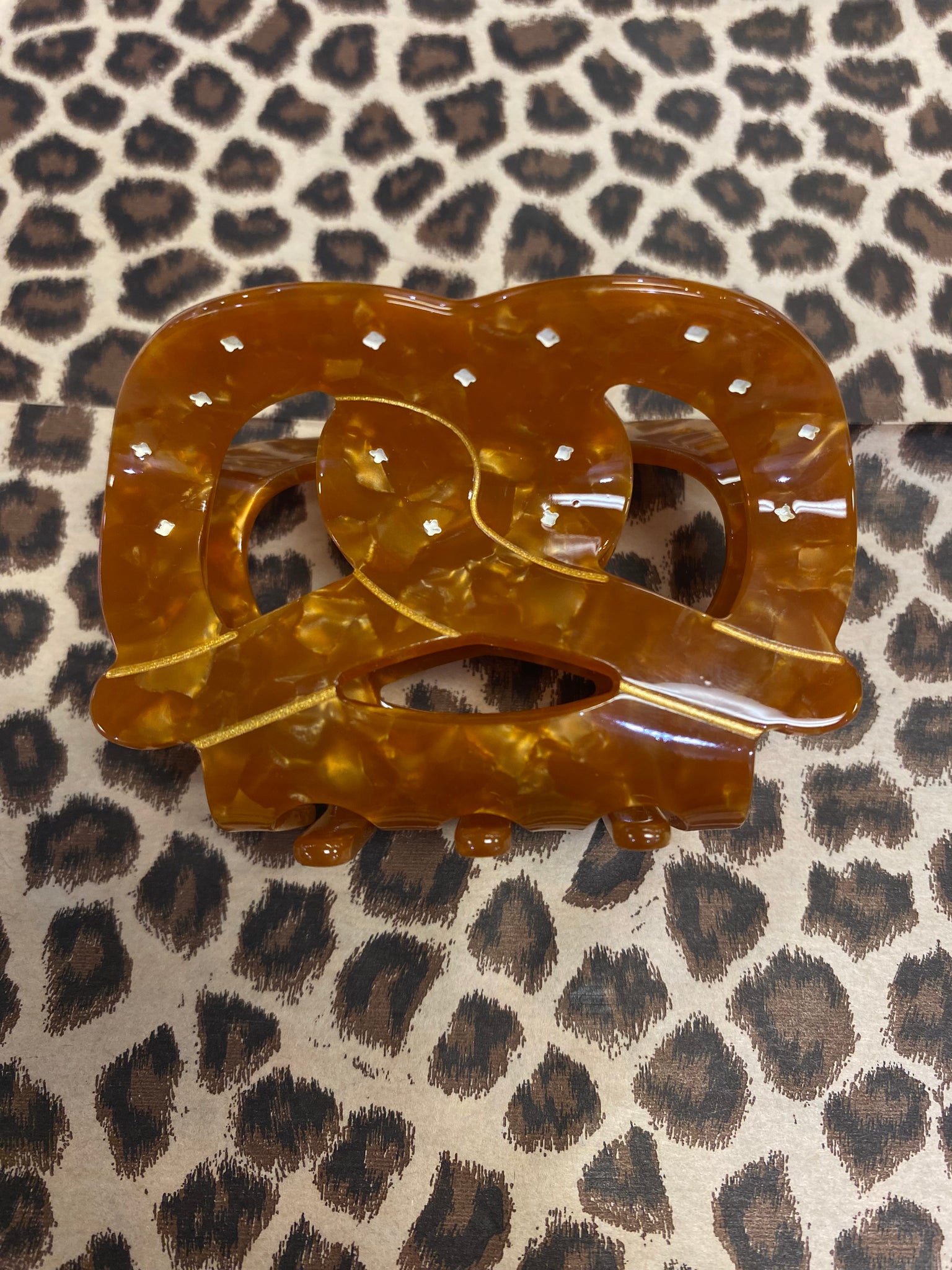 Wurst Pretzel Claw Clip