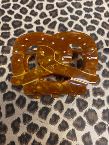 Wurst Pretzel Claw Clip