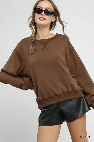 Grab a Mocha Crewneck