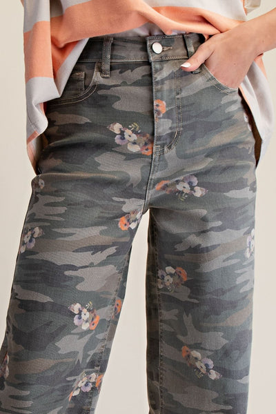 Oaklyn Camo Jeans