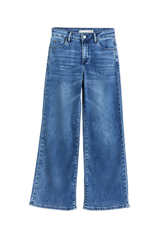 Girls Brynlee Wide Leg Jeans