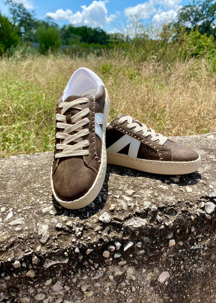 Friend Zone Sneaker- Chocolate