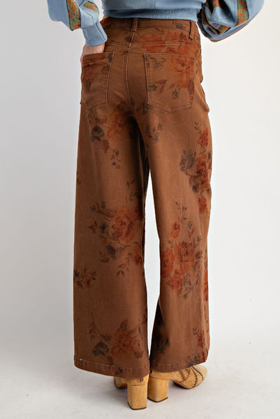 Autumn Print Jeans