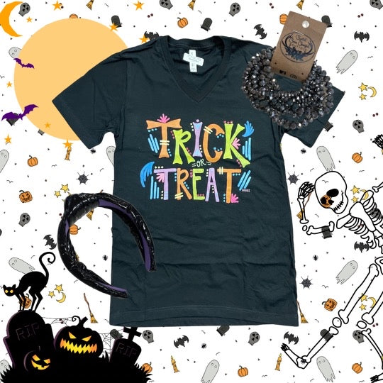 Halloween Trick or Treat Tee