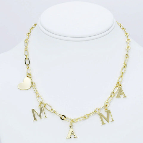 Treasure Jewels-Mama Charm Necklace