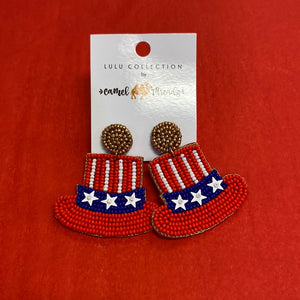 Camel Threads America Earrings