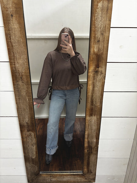 Cinch Bow Long sleeve