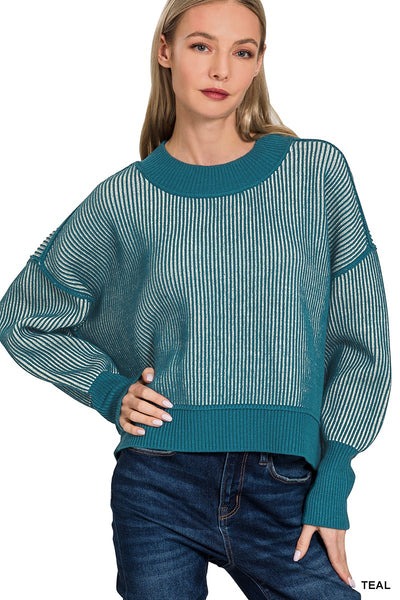 Relaxed Coastal Sweater
