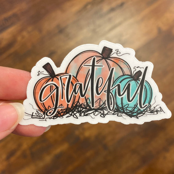 Fall Pumpkin Stickers