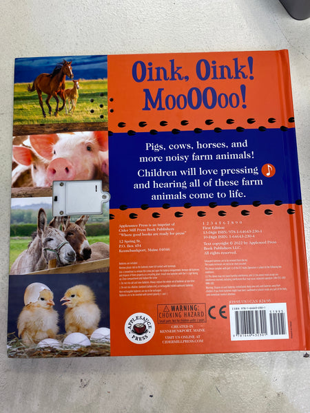 Farm Animals My First Sound Book