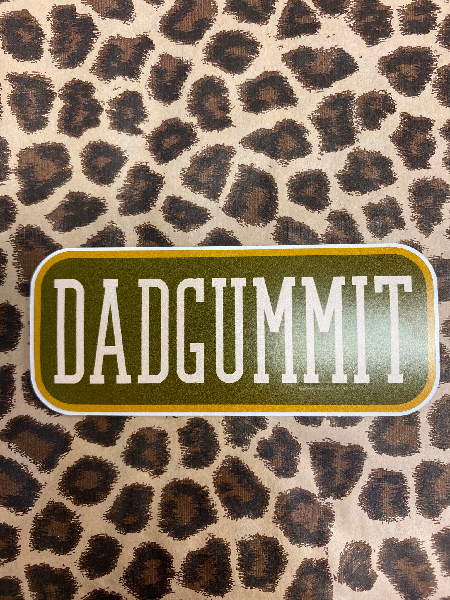 Dadgummit Sticker