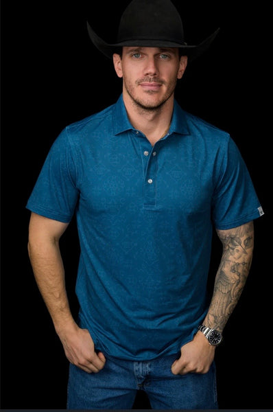 THE MICRO CARSON PEARL SNAP POLO
