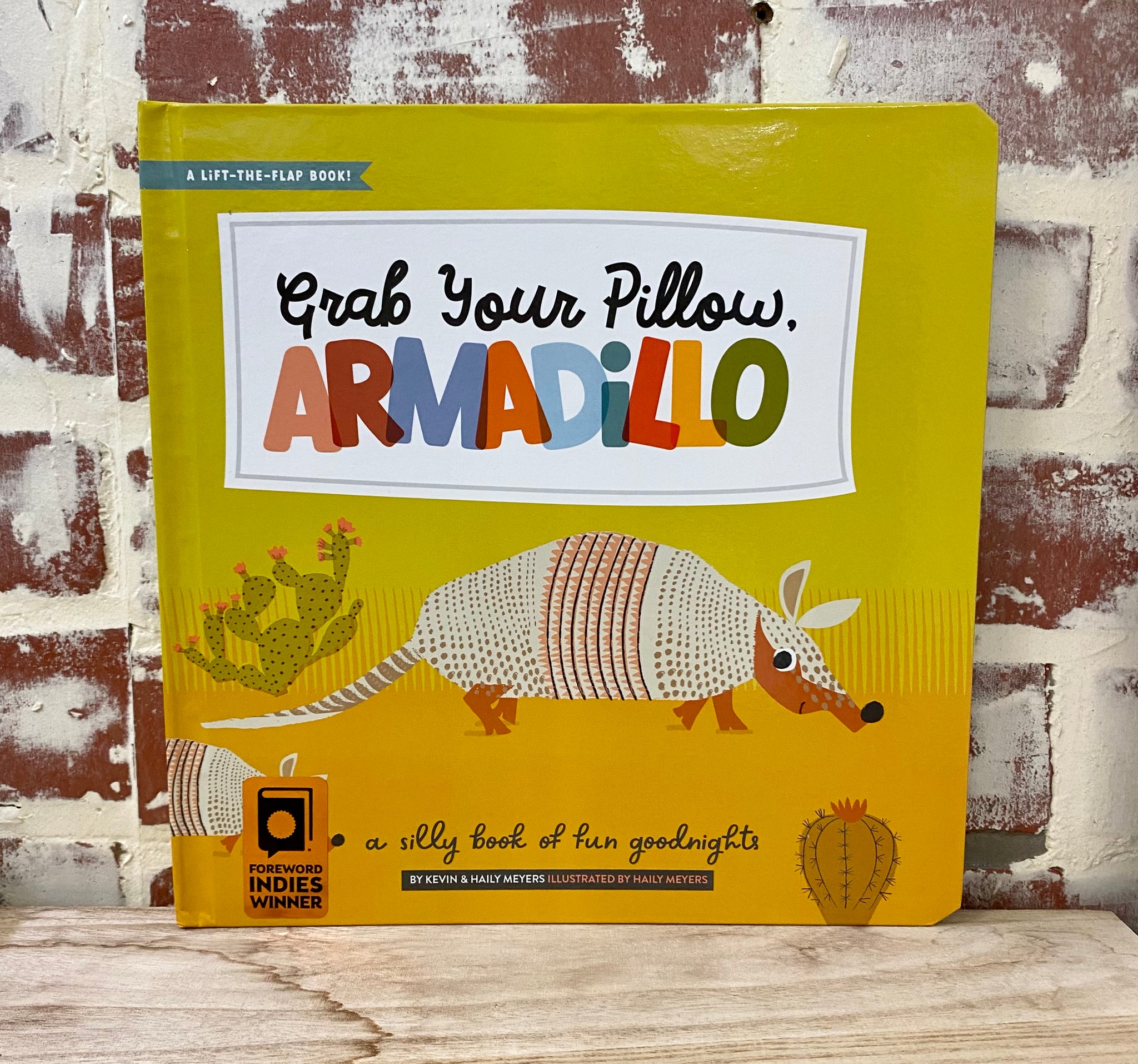 Grab Your Pillow, Armadillo Children’s Book