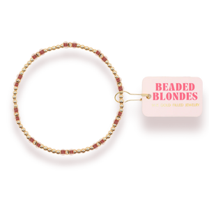Beaded Blondes Light Brown Hazel Bracelet