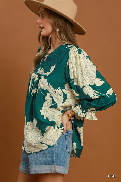Olive Branch Blouse