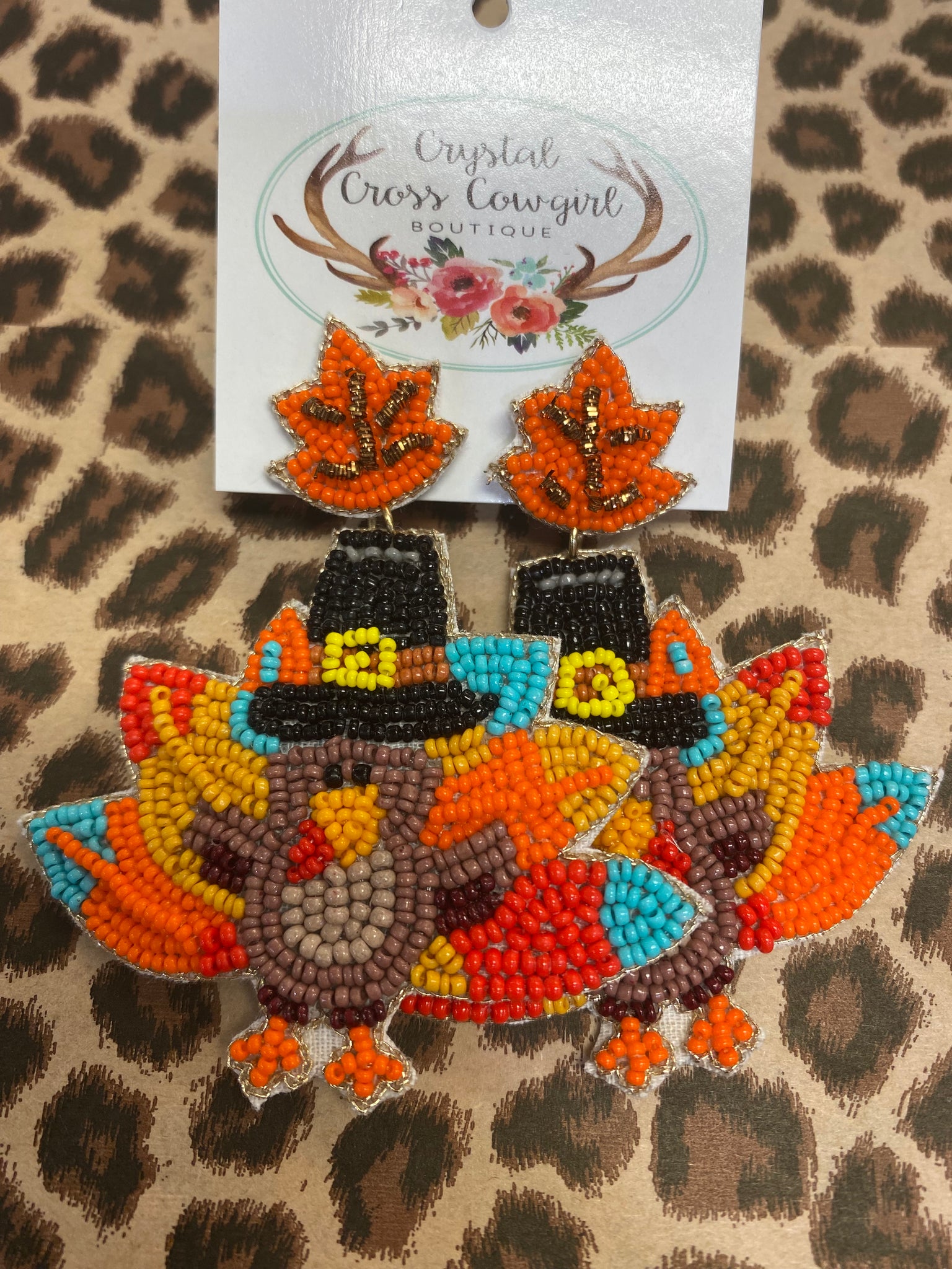 Sequins Turkey Earrings