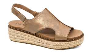 Corky’s Ready or Not Wedge-Metallic Bronze