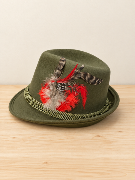 Deluxe Green German Hat