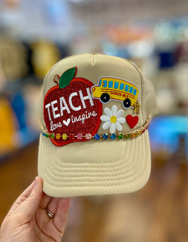 Custom Teacher Trucker Cap