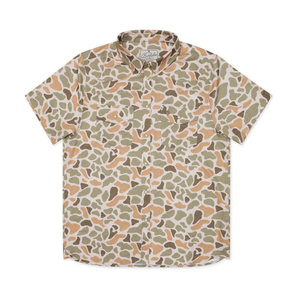 Burlebo Performance Western Shirt- Venado Camo