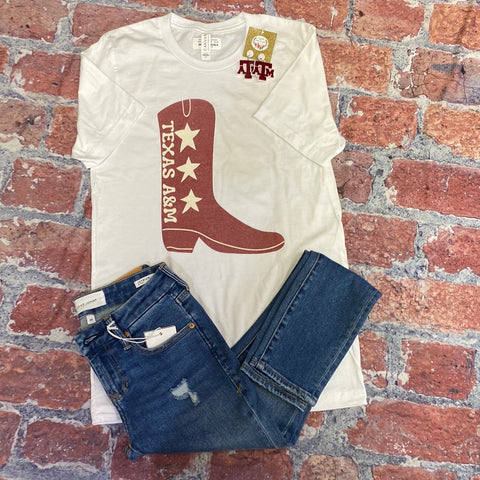 A & M Boot Tee