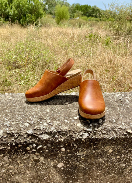 Low Temps Clog Wedge-Rust