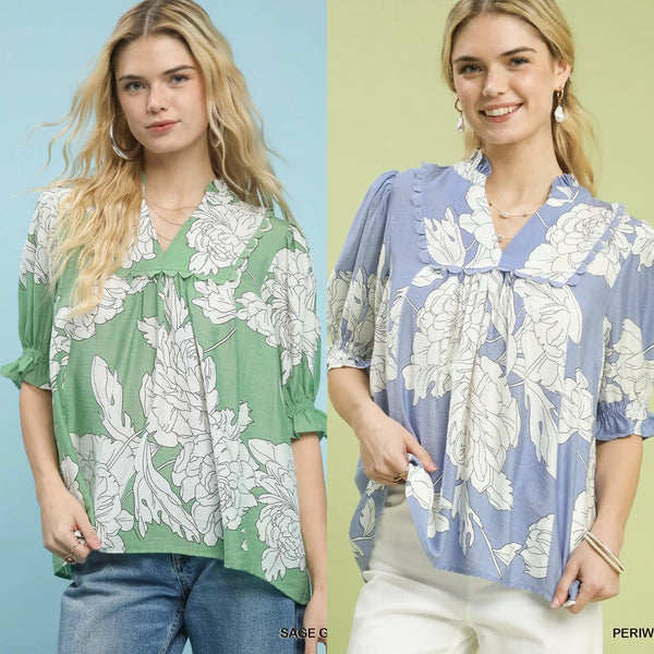Perfect Peony Top