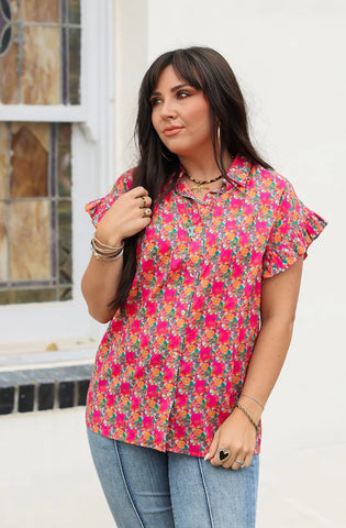 Layerz Stevie Top-Pink