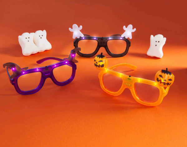 Mudpie Halloween Light Up Glasses
