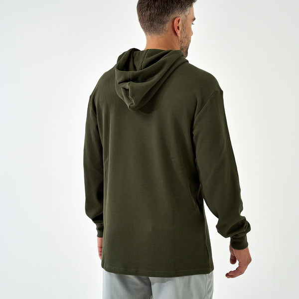 Burlebo Thermal Hoodie- Mallard Green