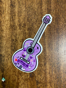 Speak Now Guitar Sticker