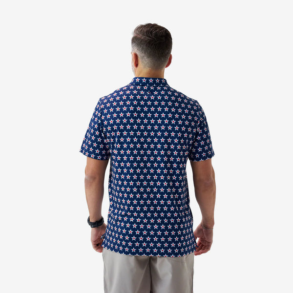 Burlebo Performance Polo Texas Vintage Navy