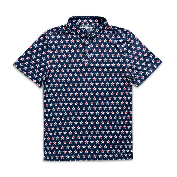 Burlebo Performance Polo Texas Vintage Navy