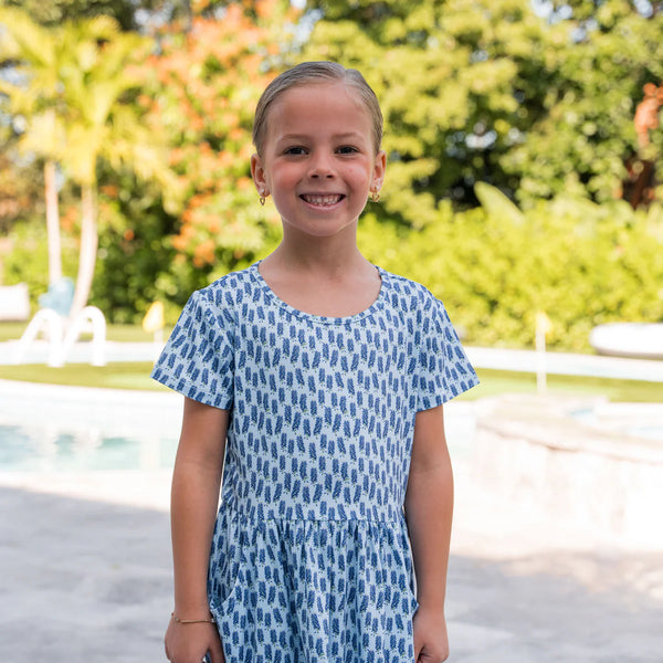 Burlebo Youth Moxie Dress Bluebonnets