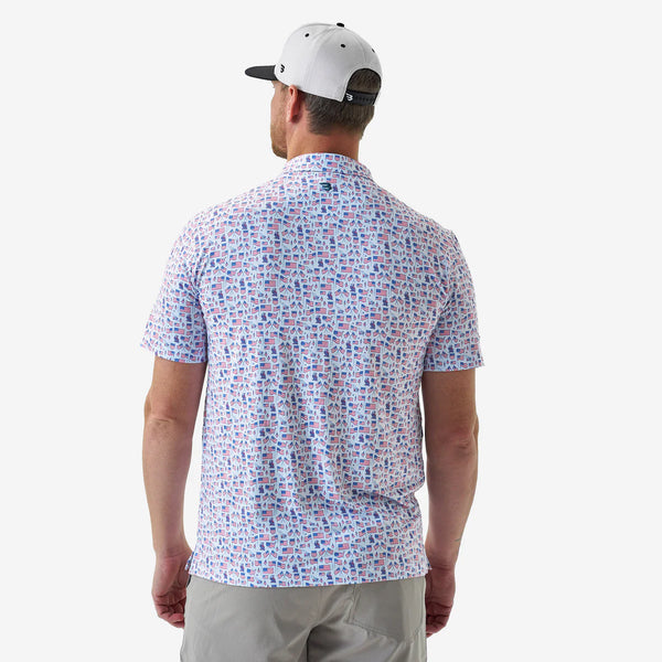 Burlebo Performance Polo- Old Glory