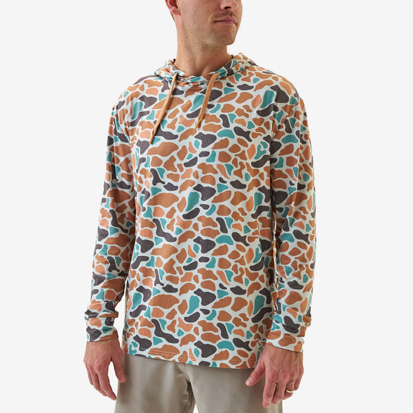 Burlebo Performance Hoodie- Bayside Camo