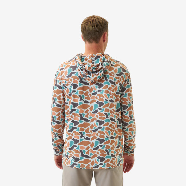 Burlebo Performance Hoodie- Bayside Camo