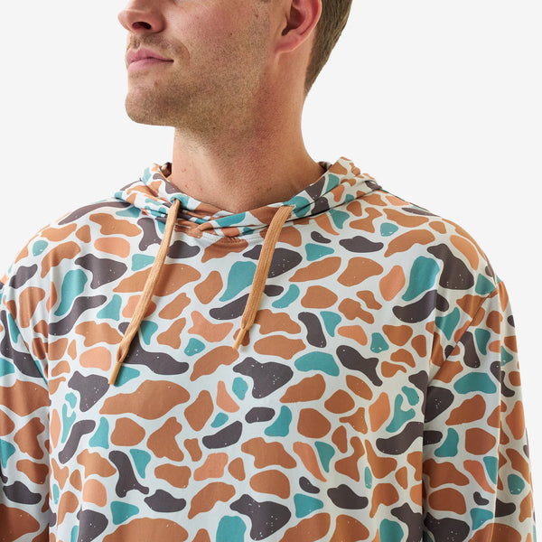 Burlebo Performance Hoodie- Bayside Camo