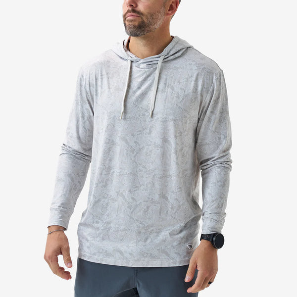 Burlebo Performance Hoodie- Digi Camo Ivory