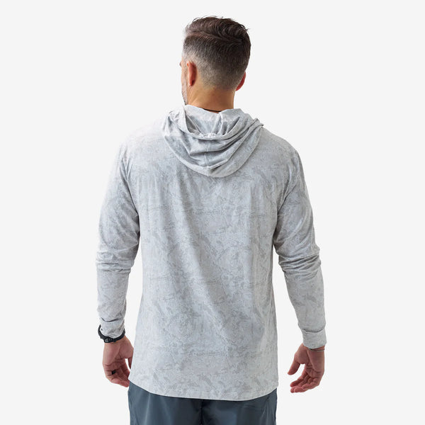 Burlebo Performance Hoodie- Digi Camo Ivory