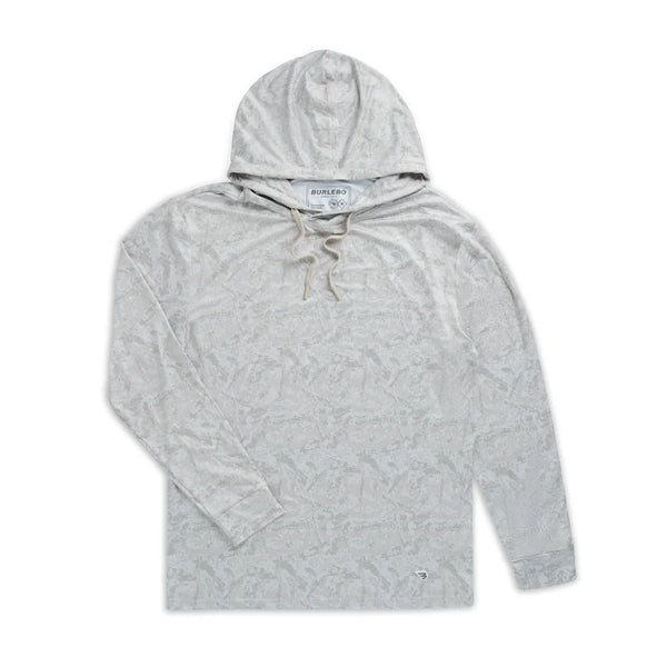 Burlebo Performance Hoodie- Digi Camo Ivory