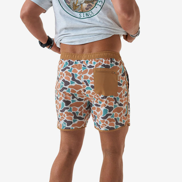 Burlebo Swim Trunks- Bayside Camo