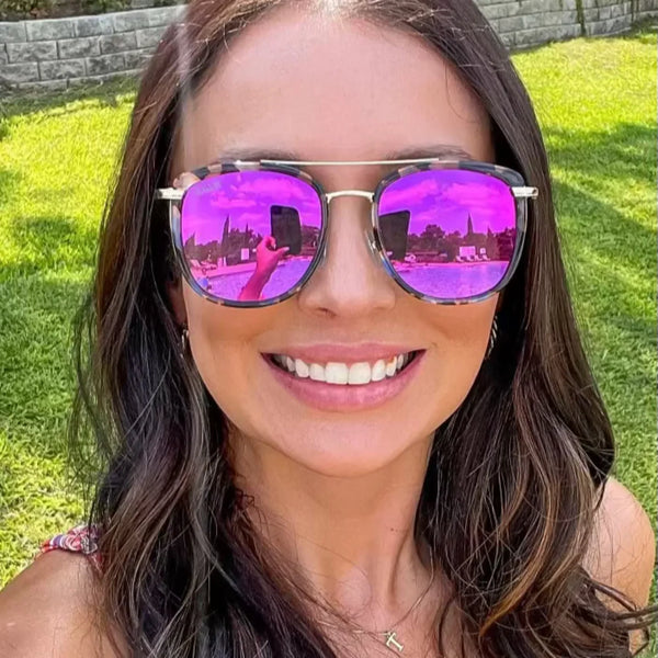 Dax Ivy Marble Sunglasses