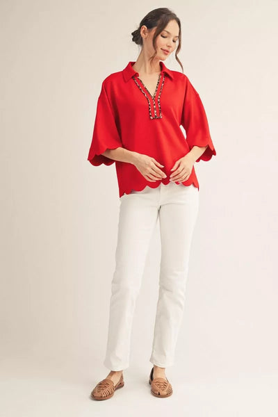 Wild Edge Top