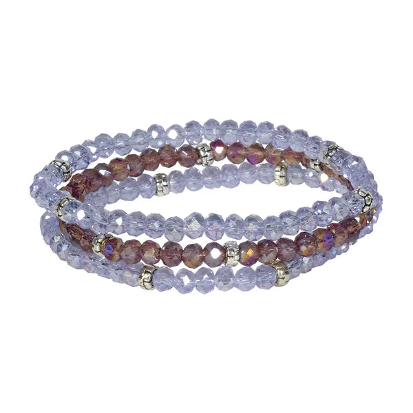 My Fun Colors Crystal Bracelet 3 Stack