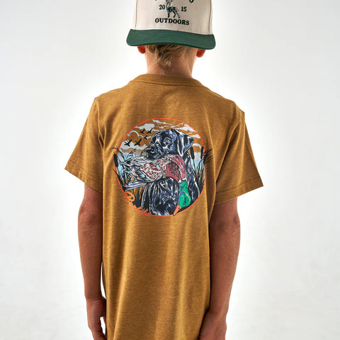 Burlebo Youth SS Duck & Dog Tee