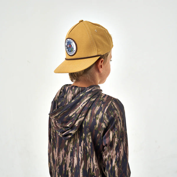 Burlebo Youth Performance Hoodie- Midland Camo